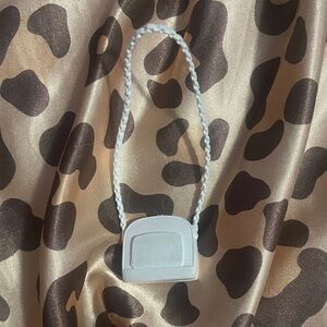 white barbie doll purse